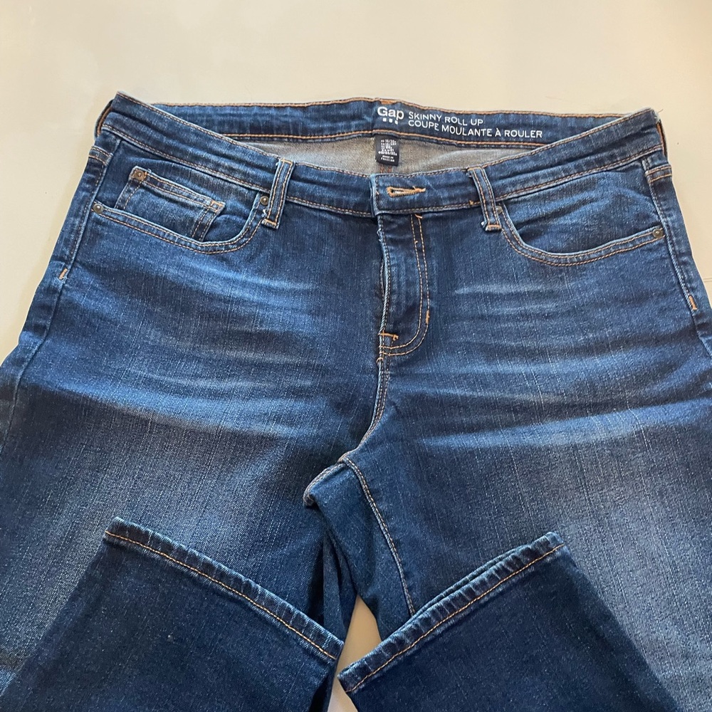 Gap jeans, skinny, size 14
